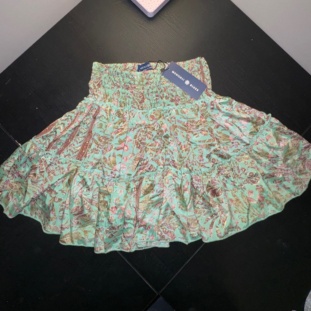 Mexicali blues floral skirt